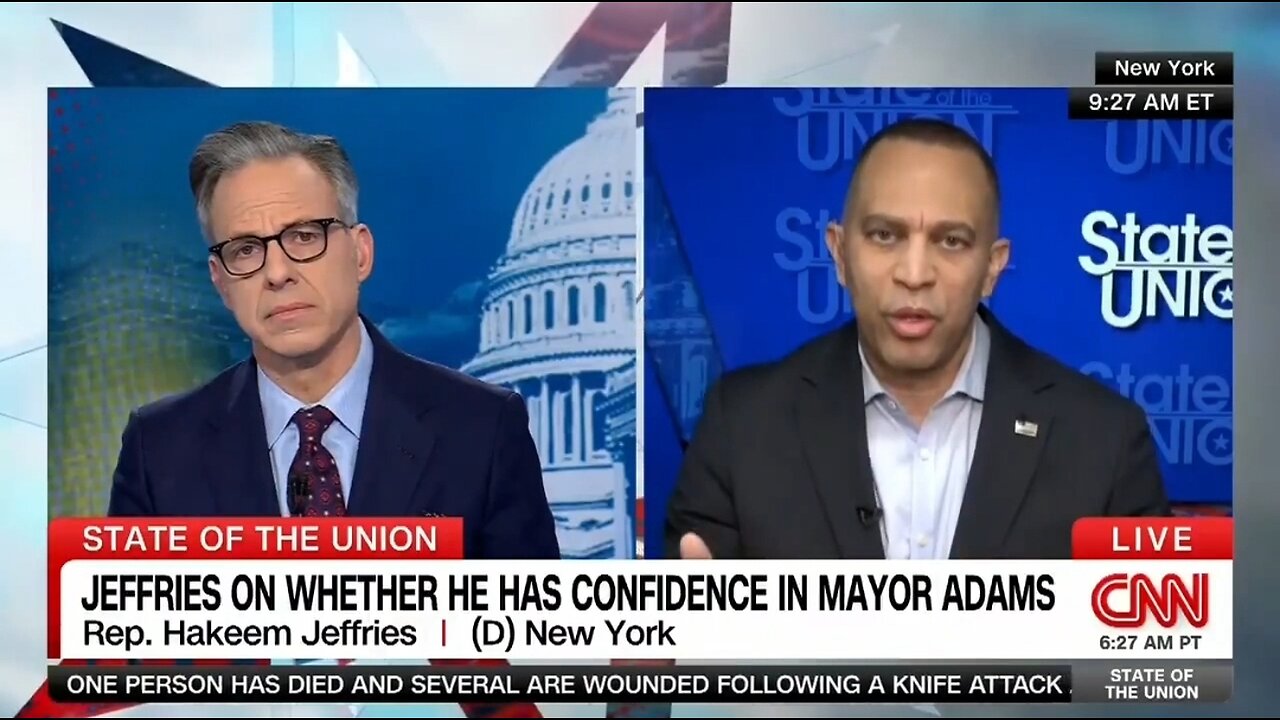 Rep Hakeem Jeffries: NYC Mayor Needs To Convince People Hes Not Doing Trumps Bidding