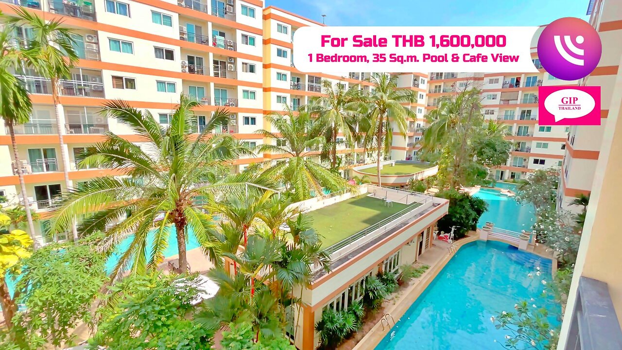 Park Lane Resort, Jomtien, Thailand, THB 1,600,000, 1 Bedroom, For Sale