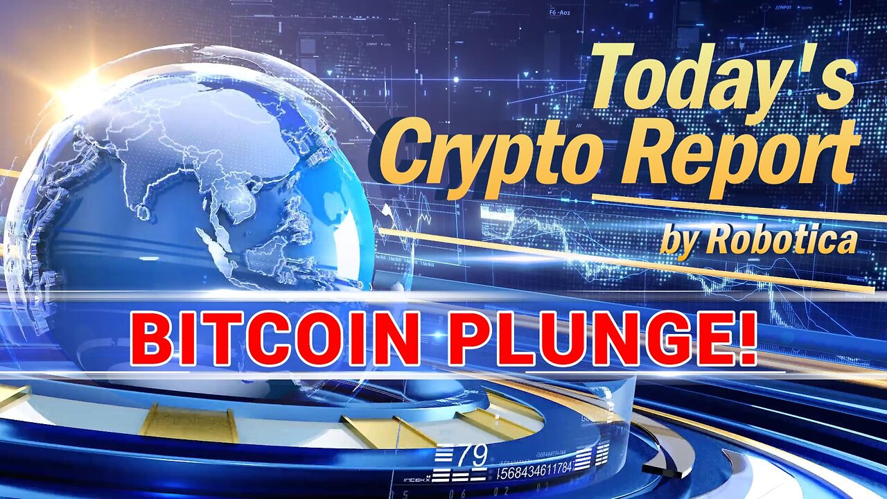 Todays Crypto Report - Bitcoin DOWN - Fed Changes Interest Rate!