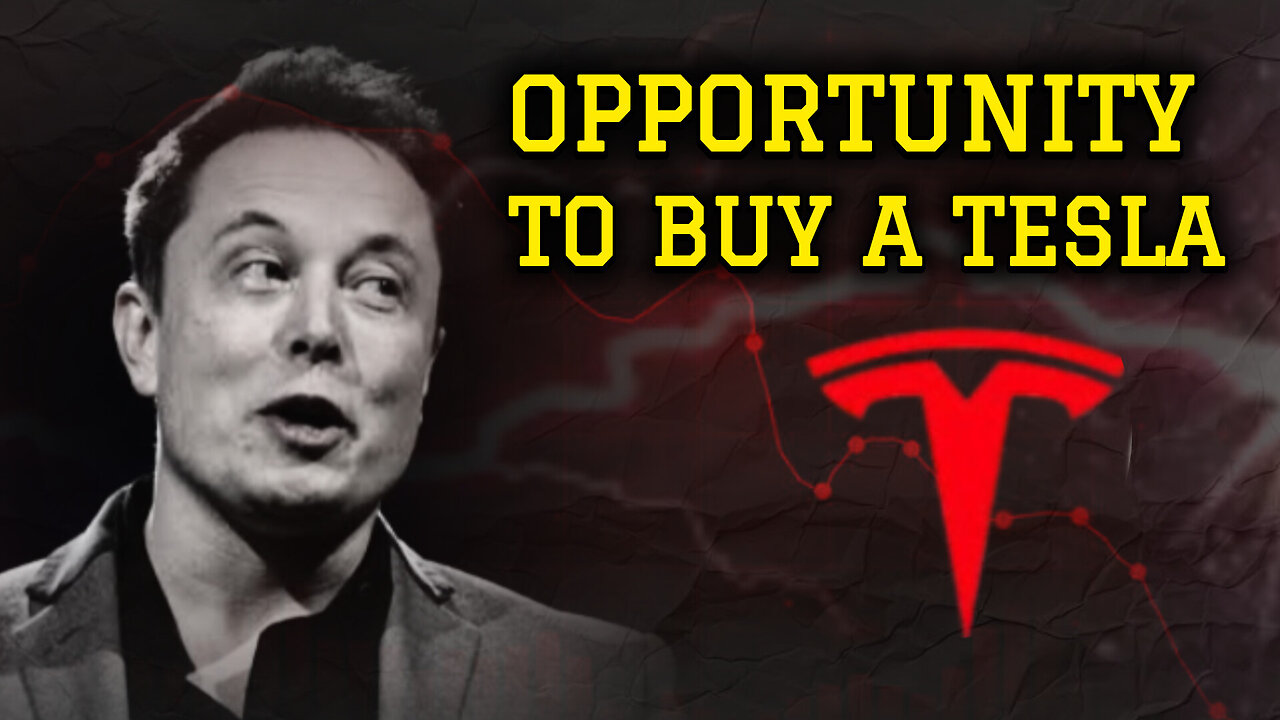 Massive Opportunity Tesla Buy: Unbelievable Dip when its under $300?