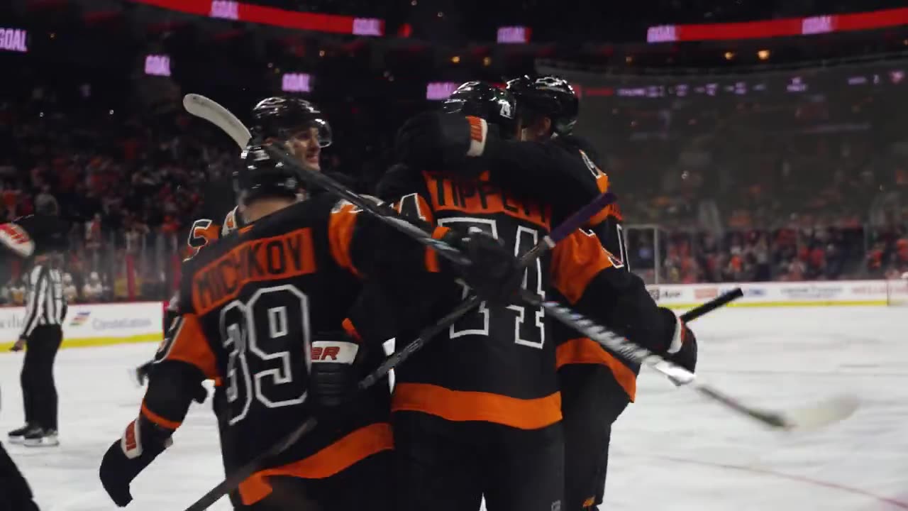 Philadelphia Flyers - A Risto rocket got the place rocking. ๐