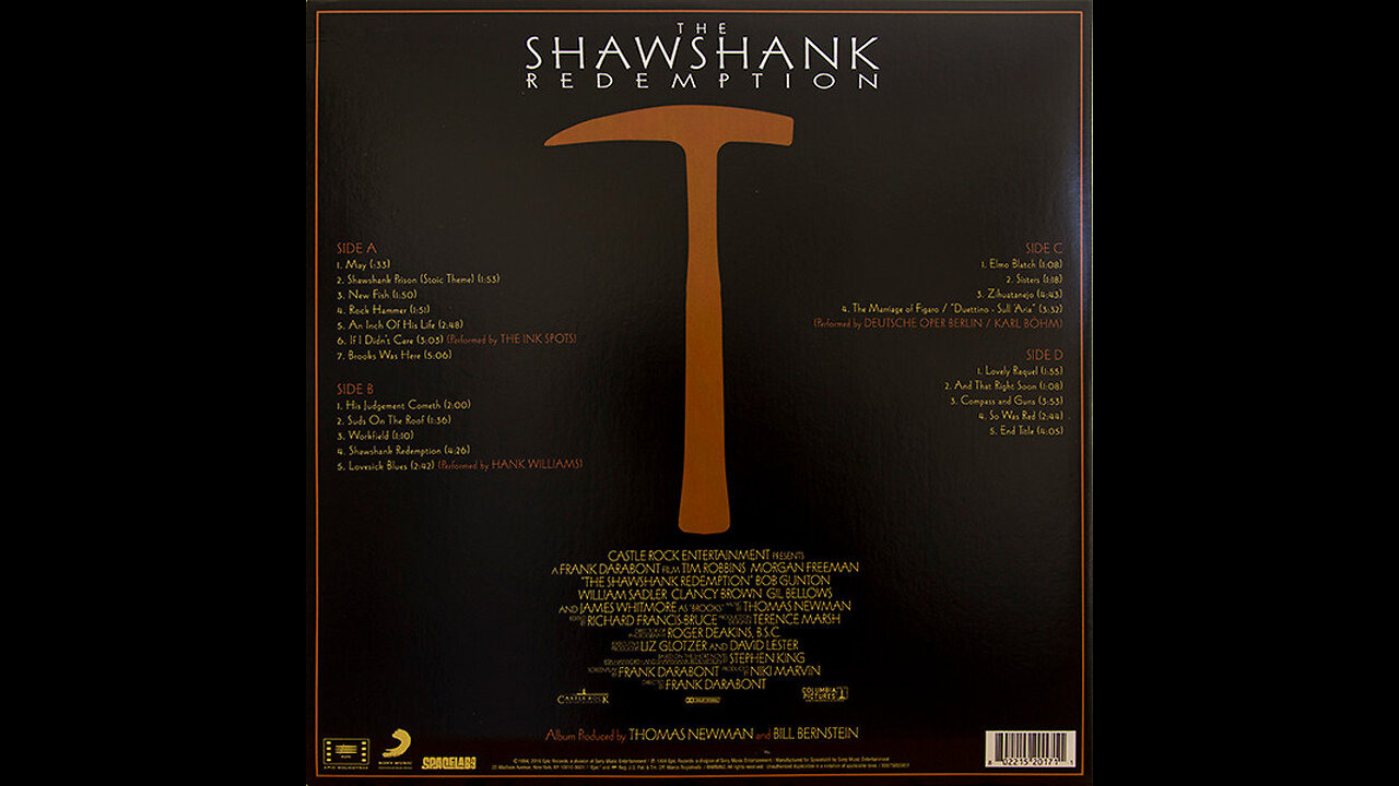 1994 - Thomas Newman - The Shawshank Redemption [FULL OST Soundtrack]