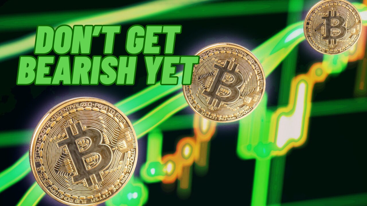 DONT GET BEARISH YET? Buy the dip!