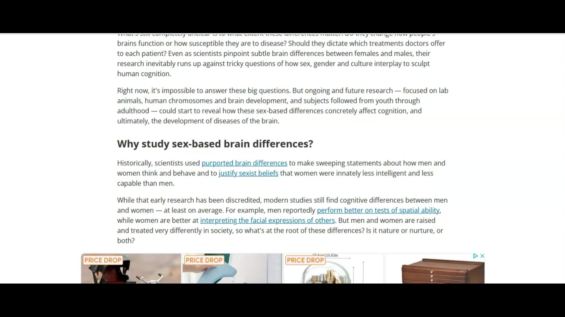 Live Science muses whether there is a difference between men and womens brains LOL!