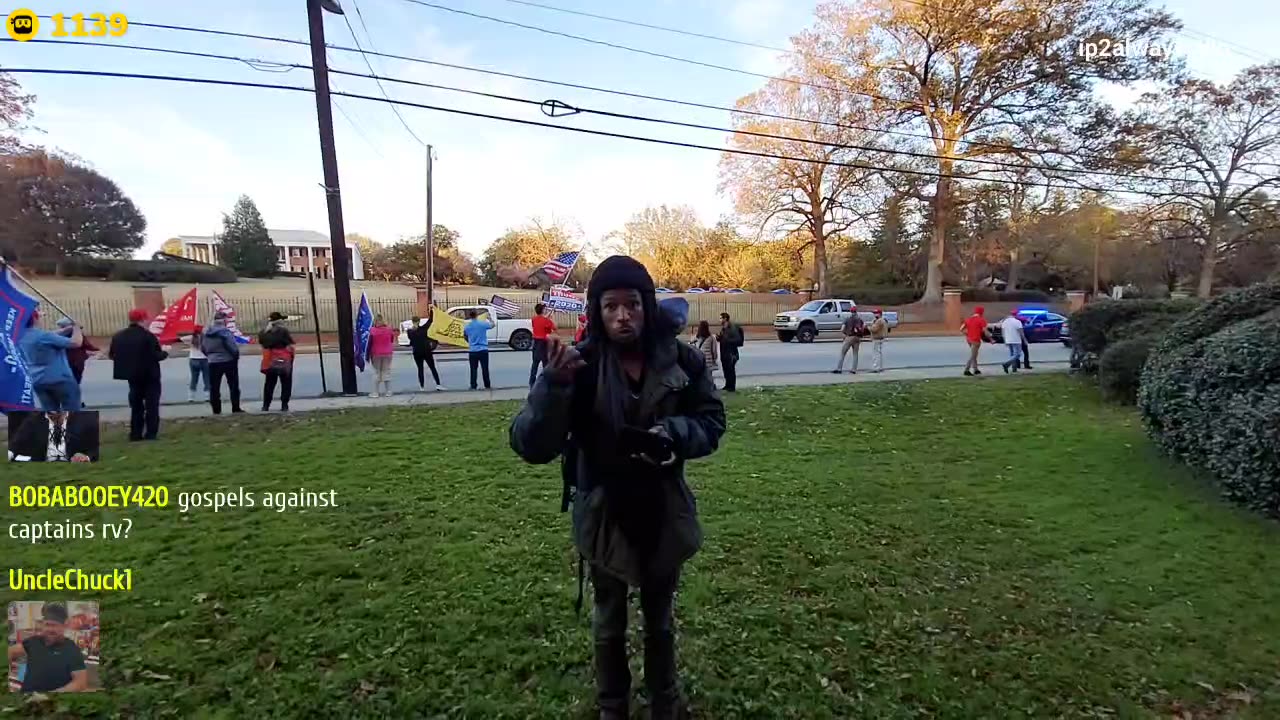 Atlanta Stop The Steal 2020 THROWBACK Governors Mansion