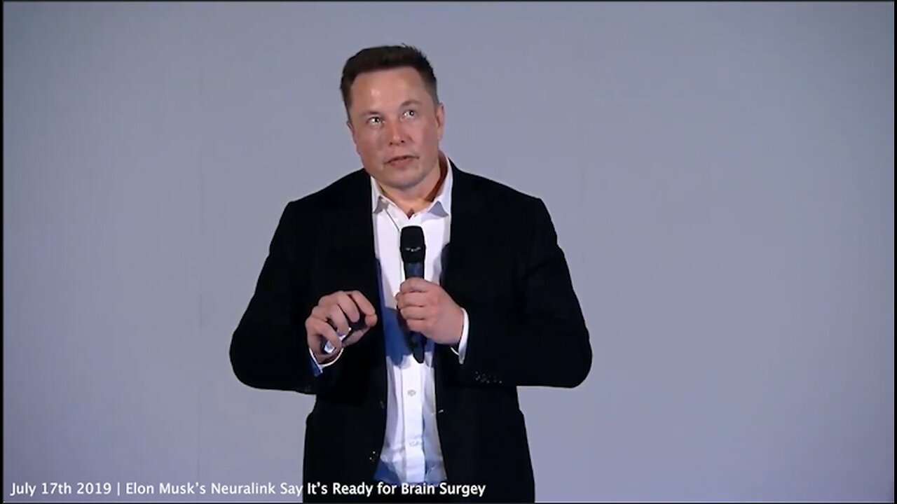 Elon Musk | Why Did Elon Musk Say? We Can Do a Full Brain Machine Interface. Ultimately, to Achieve Sort of a Symbiosis With Artificial Intelligence. - Elon Musk (July 17th 2019)