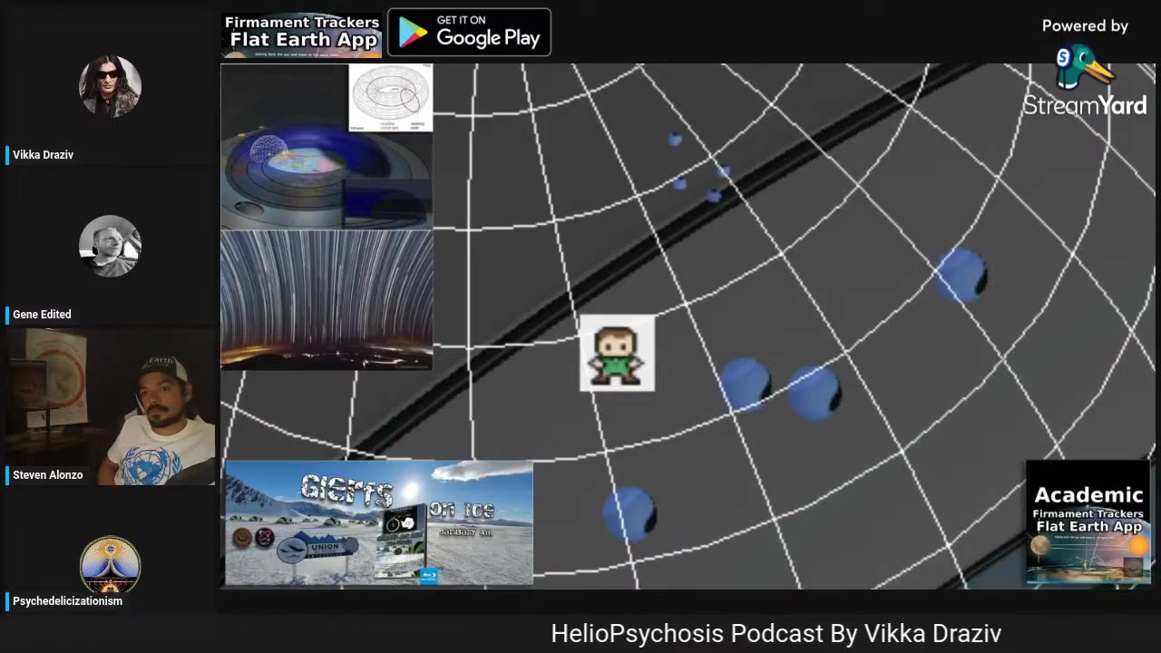 Steven Alonzo presents Moving Forward in 2025 with the Senior Flat Earth Researchers