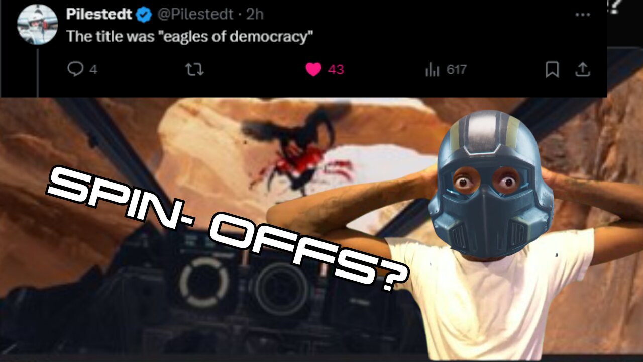 EAGLES OF DEMOCRACY | Helldivers 2 potential Starfox styled spin-off?!?!?!