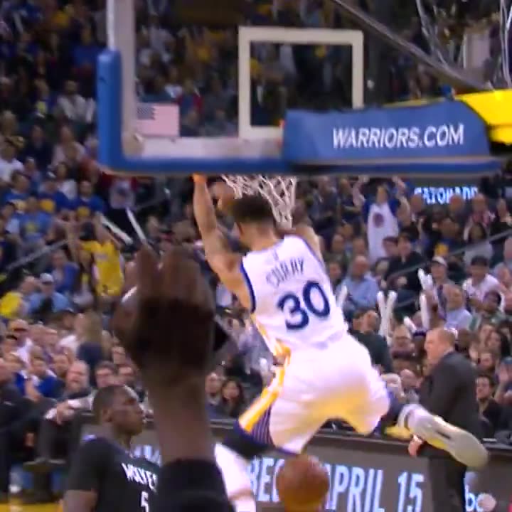 NBA - Stephs 1st dunk in 6 years was Saturday night... Here are the BEST DUNKS