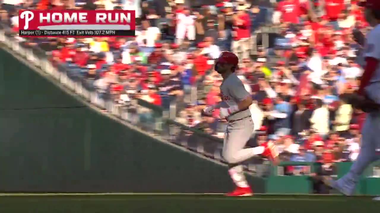 MLB - Bryce. Harper. Delivers. ๐ฅ
