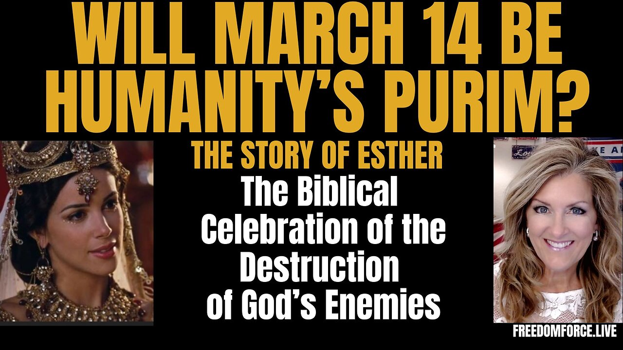 Will March 14 be Humanitys Purim? Tuesday 3-4-25 6PM CST