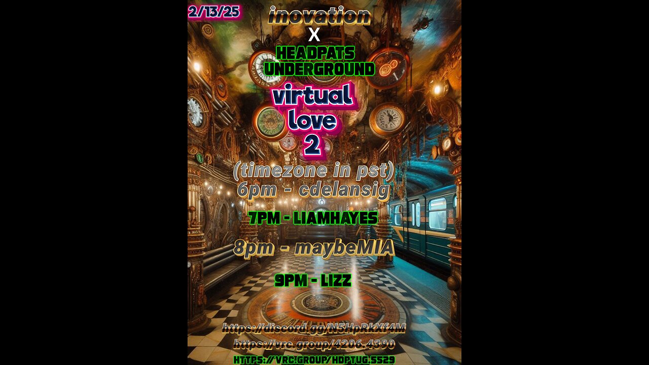 I cant say your name without letting it haunt me - inovation x head pats underground virtual love 2
