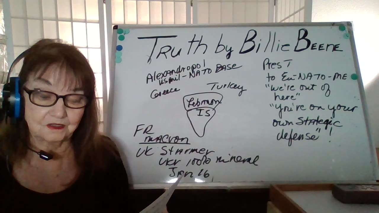 022425 2P(TX) TRUTH BY BILLIE BEENE PRES T- RUSHMORE! US TO EU + ME BYE BYE ! CLOSE NATO HUB!!