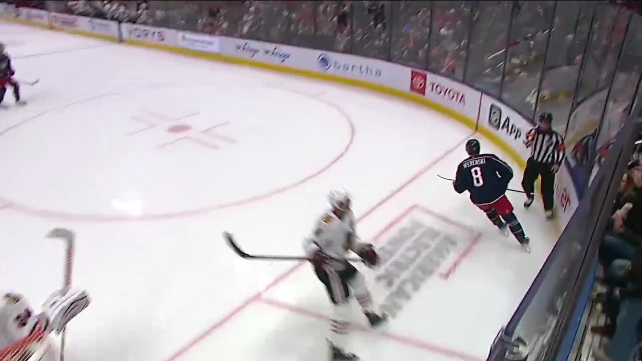 NHL - WERENSKI CONVERTS ON THE BREAKAWAY!! ๐จ Thats his third point of the night!