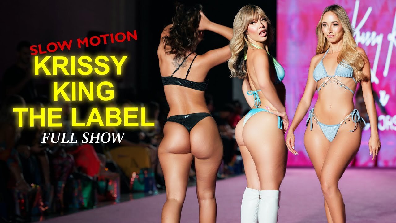 Krissy King Full Show in SLOW MOTION | The Bureau Fashion Week 2025 πβ¨