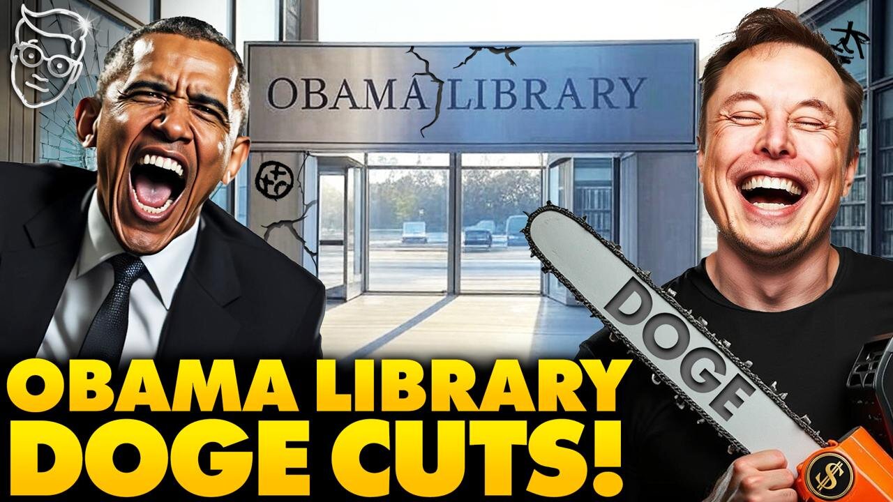 Elon Musk and Trump TERMINATE Obamas Presidential Library Lease | Barack PANIC, Paybacks a B**ch!