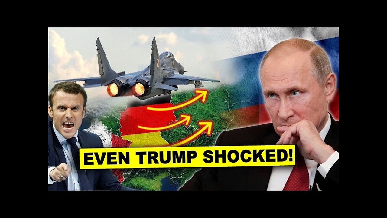 Even US SURPRISED by Frances Bold Decision Against Russia! Trump Didnt Expect This Much From Macron