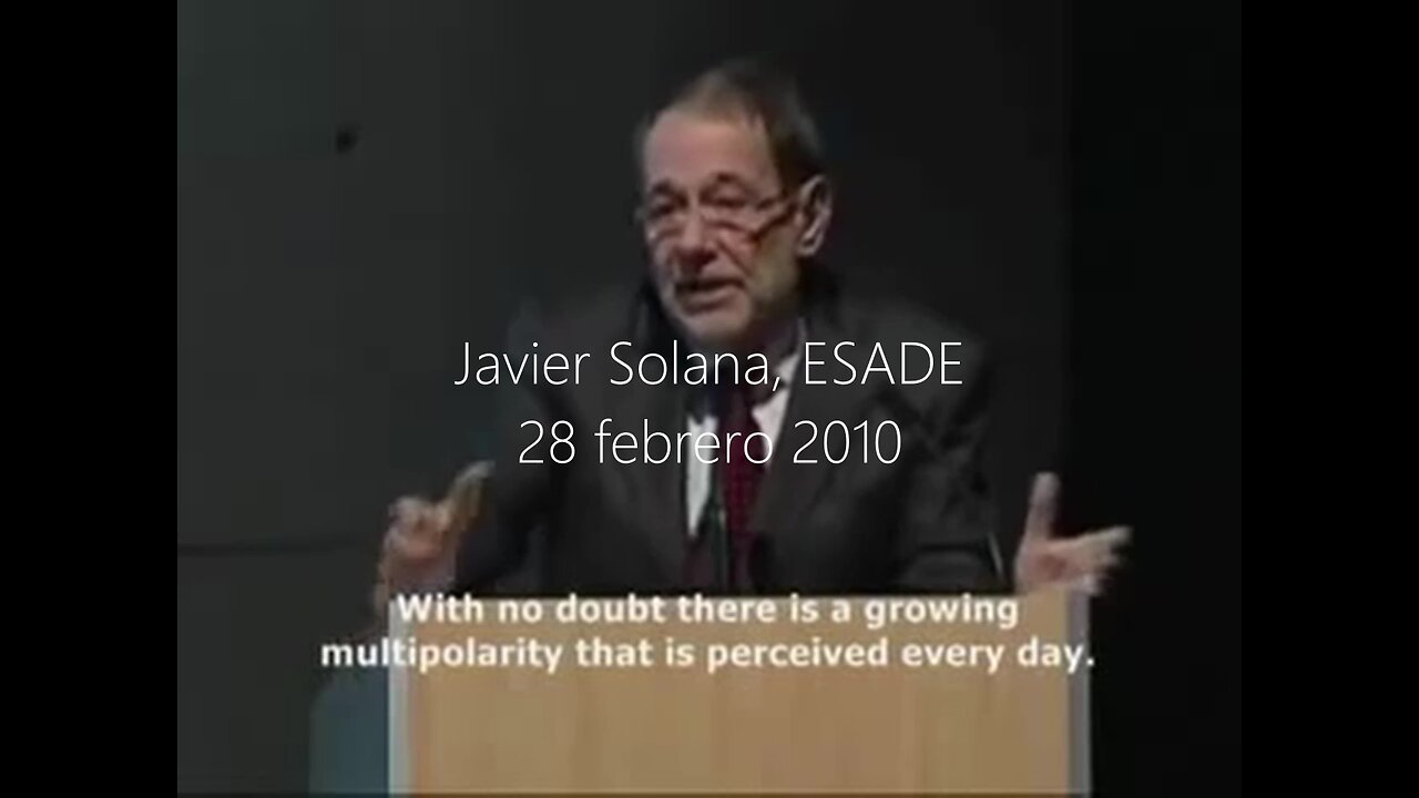Javier Solana (ESADE 2010)