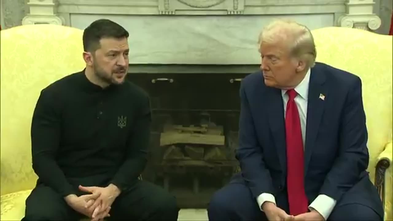 ๐ฅFIREWORKS AT THE WHITE HOUSE BETWEEN TRUMP & ZELENSKY