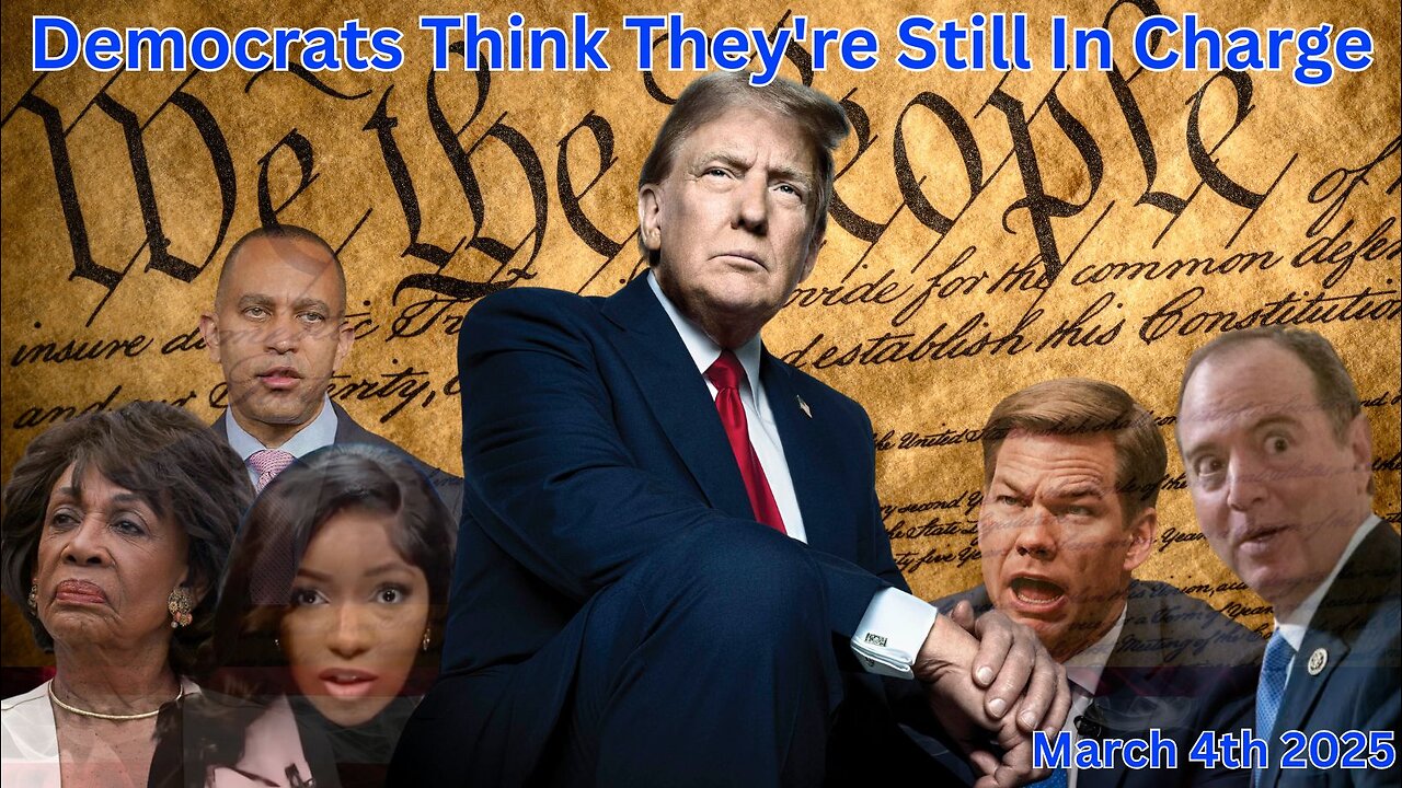 Democrats Think Theyre Still In Charge