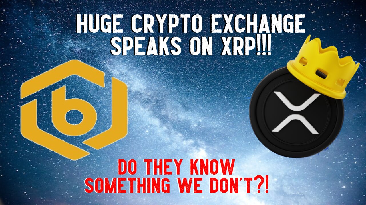 HUGE Crypto Exchange Speaks On XRP!!!