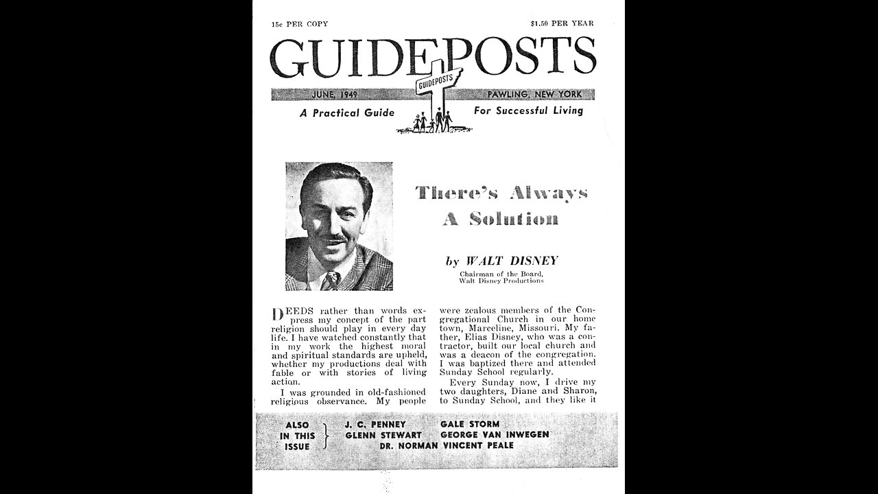 Walt Disney - Theres Always A Solution (1949)