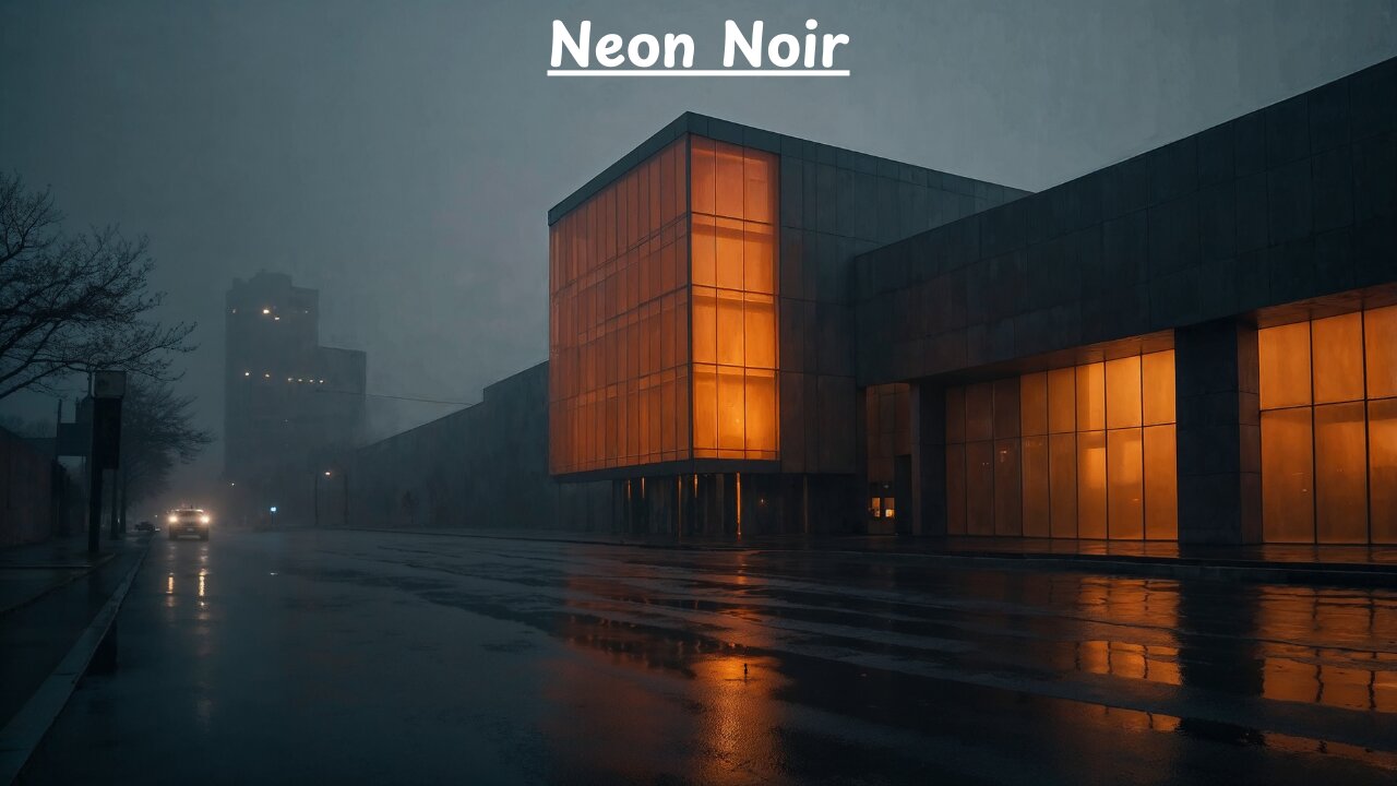 Neon Noir: A Futuristic Vision / 1 Hour Ambience