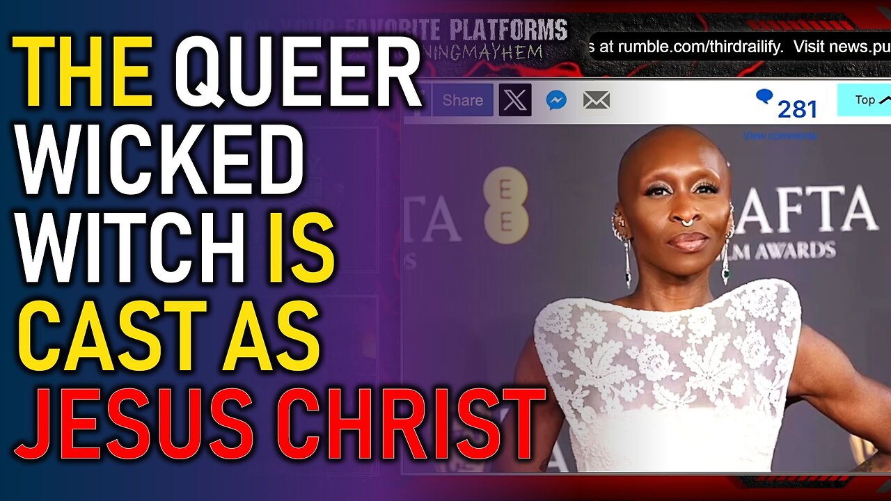 So theyre casting a woman to play Jesus Christ now?!