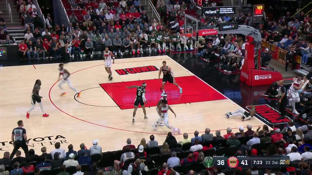 NBA - Alperen Senguns defensive effort turns into offense for Houston ๐ช