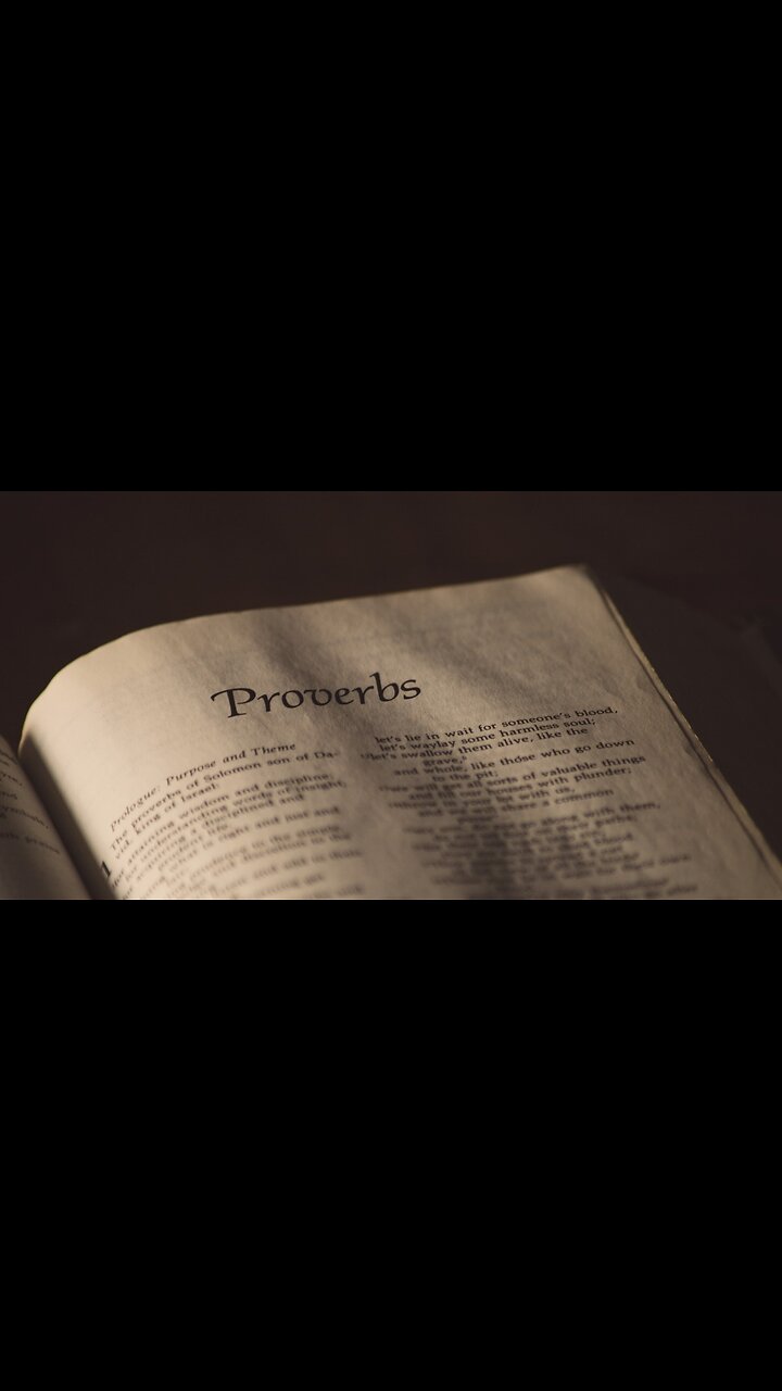 Proverbs THIRTY