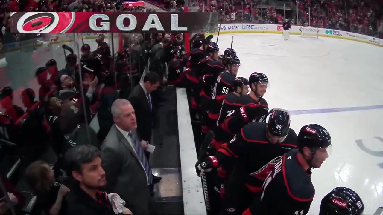 NHL - Seth Jarvis and Sebastian Aho are just so good at scoring shorthanded ๐