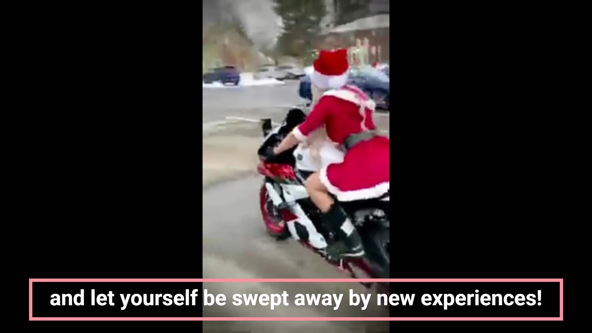 Santaβs On a Motorcycle β Christmas Just Got Wild! π
ποΈ