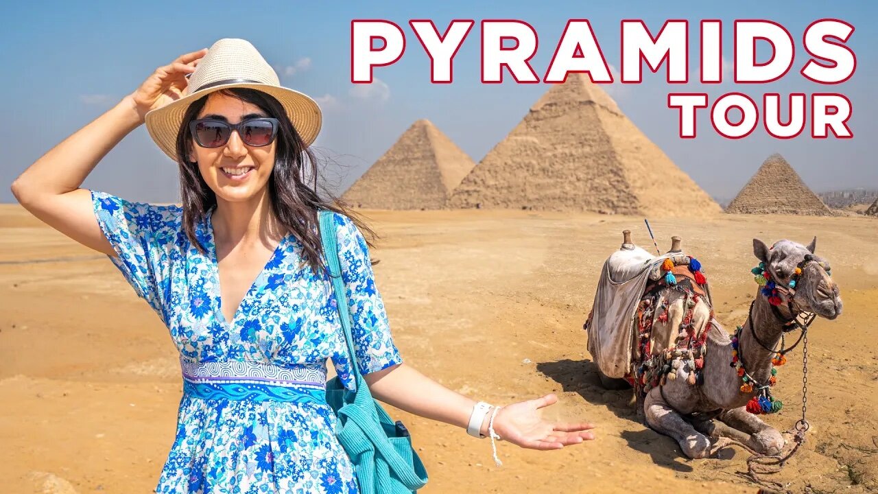 Deep Inside the Pyramids of Giza in Egypt