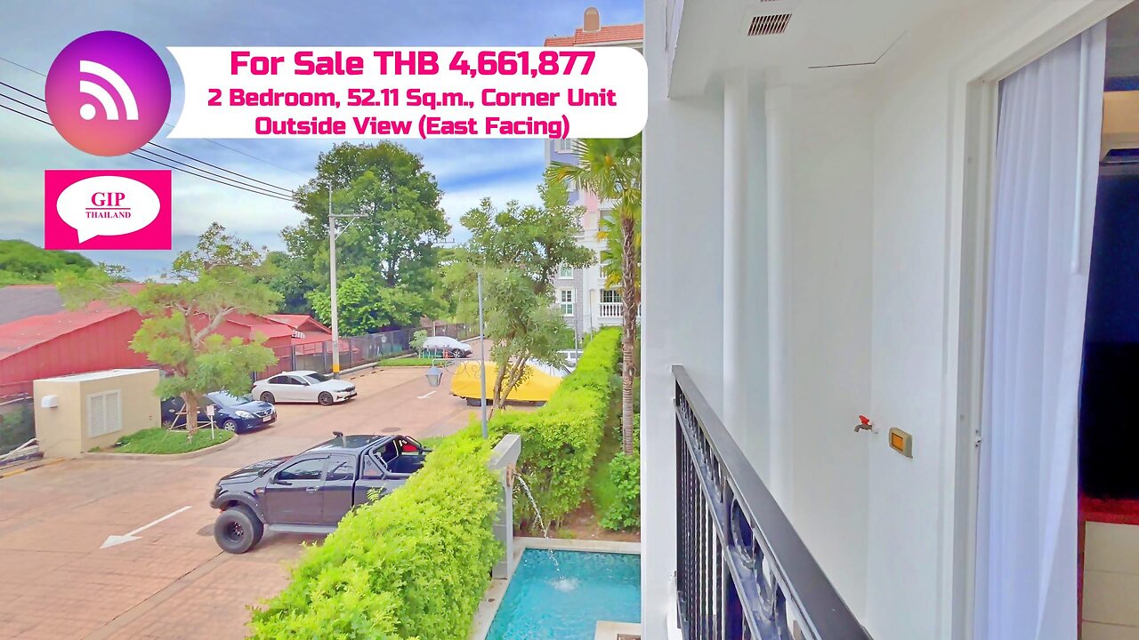 Seven Seas Côte dAzur, Na Jomtien, Thailand, THB 4,661,877, 2 Bedroom, For Sale