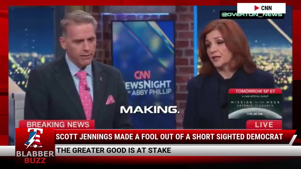 Scott Jennings Made A Fool Out Of A Short Sighted Democrat