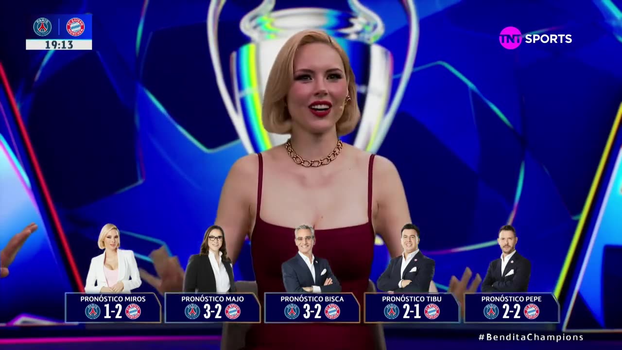 Miroslava Montemayor Champion League TNT Sport Mexico (3)