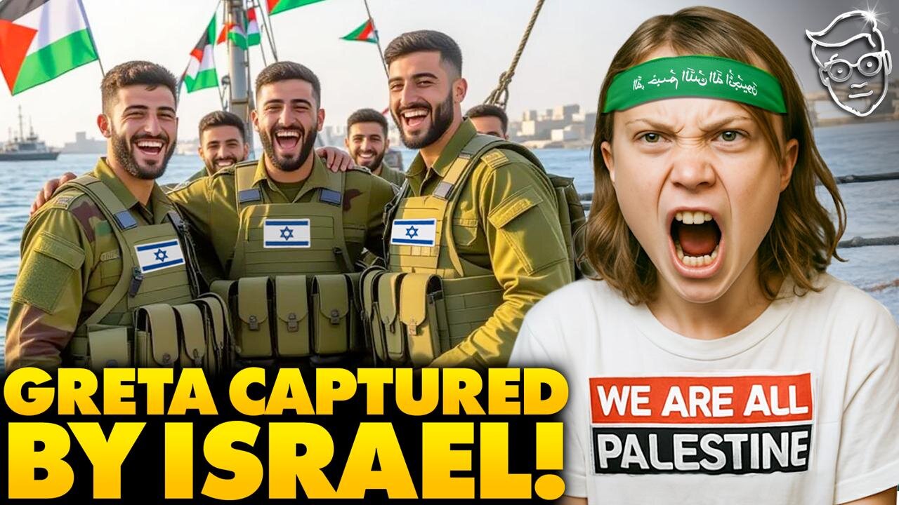 Israel STORMS Greta’s Gaza Yacht LIVE On Stream as Greta Screams | Will She Be Taken Prisoner?