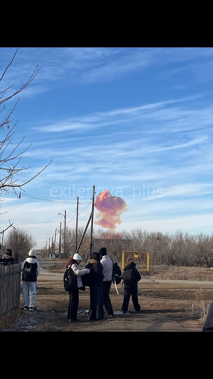 Strange things were happening today over the Yasny test site near Orenburg, - Exilenova