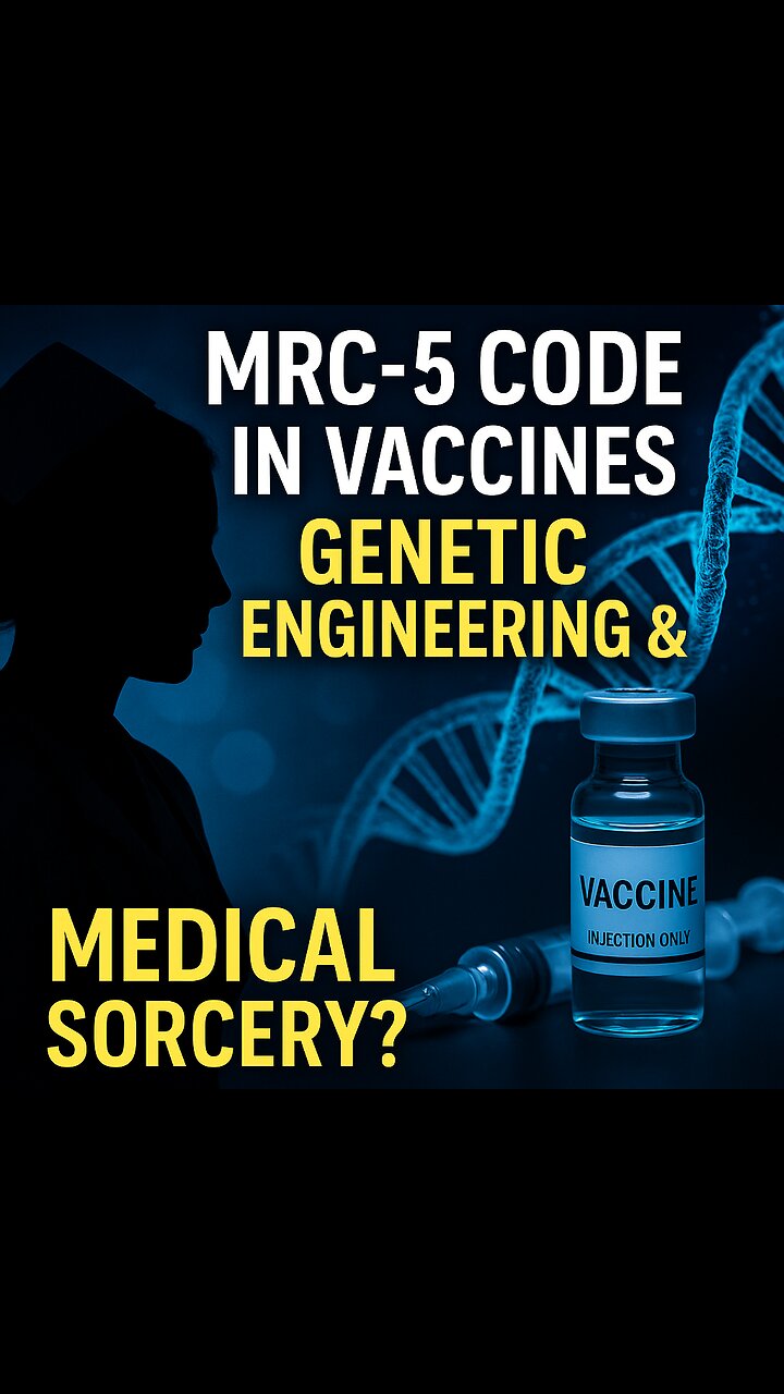 The Hidden Code in Vaccines β MRC-5, Genetic Engineering & the Medical Sorcery Debate