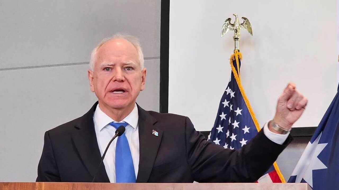 Tim Walz Gets Testy With A Reporter Who Asked About Jailing Fraudsters