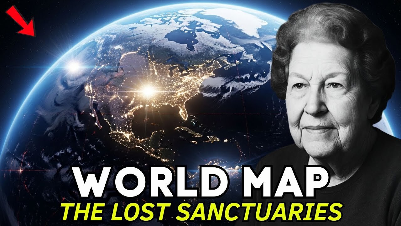 AFTER AMERICA: Dolores Cannons Final WORLD MAP (And The Lost Sanctuaries)