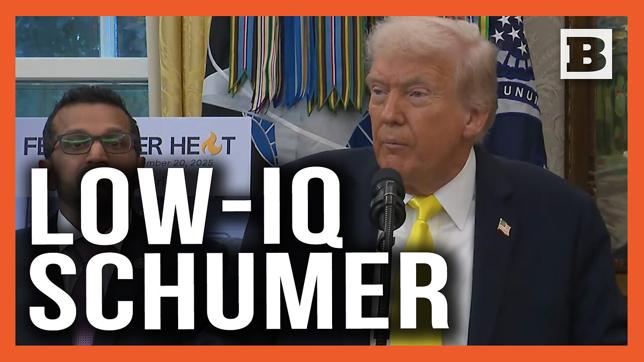Trump Blasts “Loser” Chuck Schumer on Shutdown: “Hes Losing IQ Points”