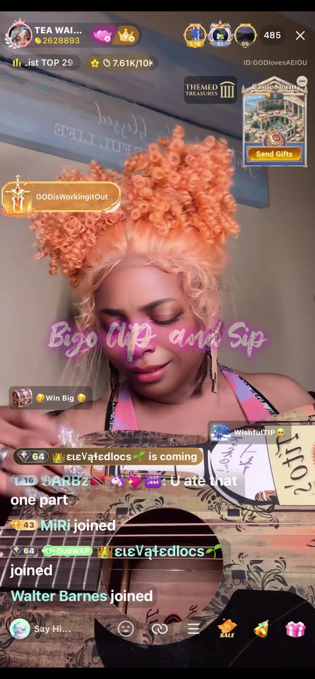 Hoet dedicates song to Droski He cant put that bottla down 10/4/25 #bigoclipandsip