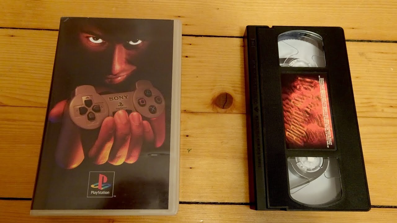 PlayStation Blown Away UK promo VHS