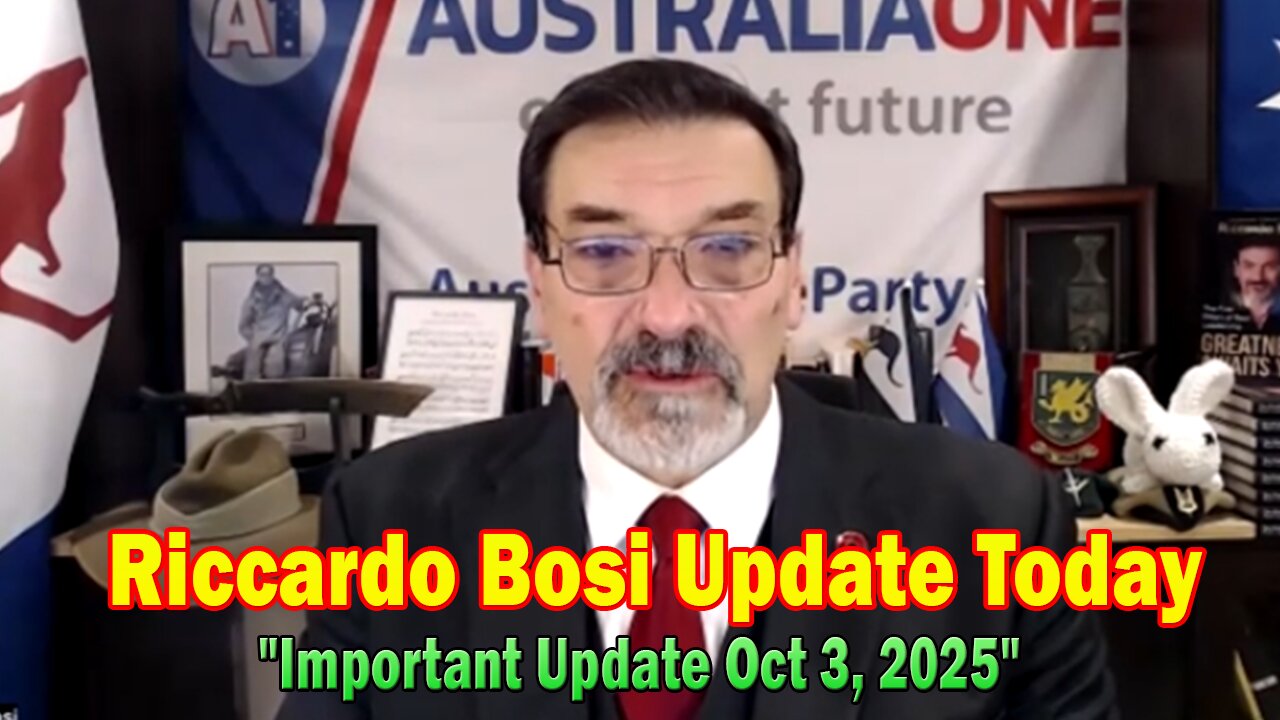 Riccardo Bosi Update Today: Ricardo Bosi Important Update Oct 3, 2025