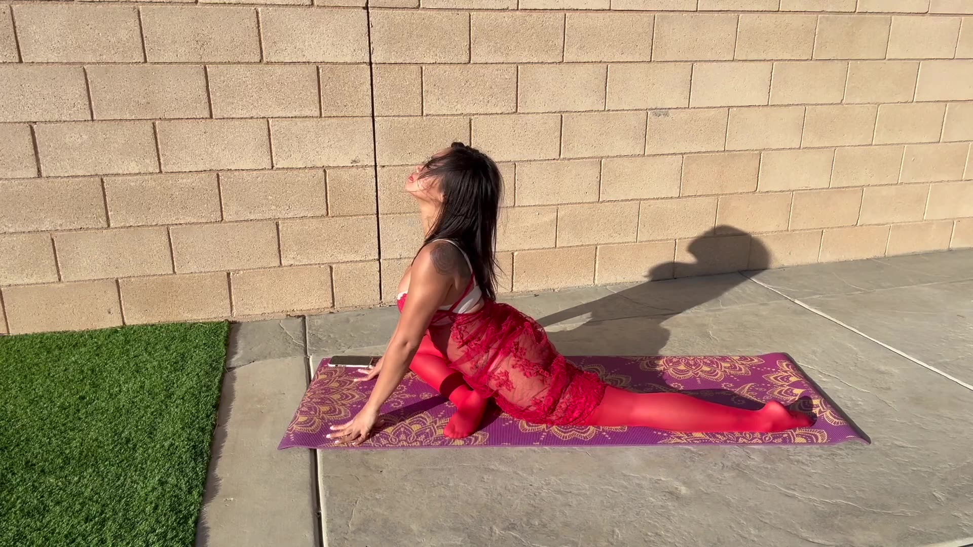 Yoga Poses To Try For Valentines Week with ATQ. Hosiery | KYZ TV