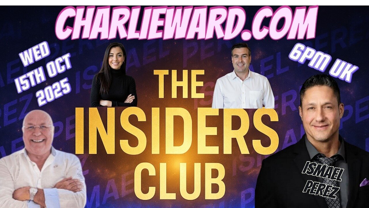 Charlie Ward Insiders Club “Ismael Reveals Secrets of the Galactic Alliance and Solar Warden”