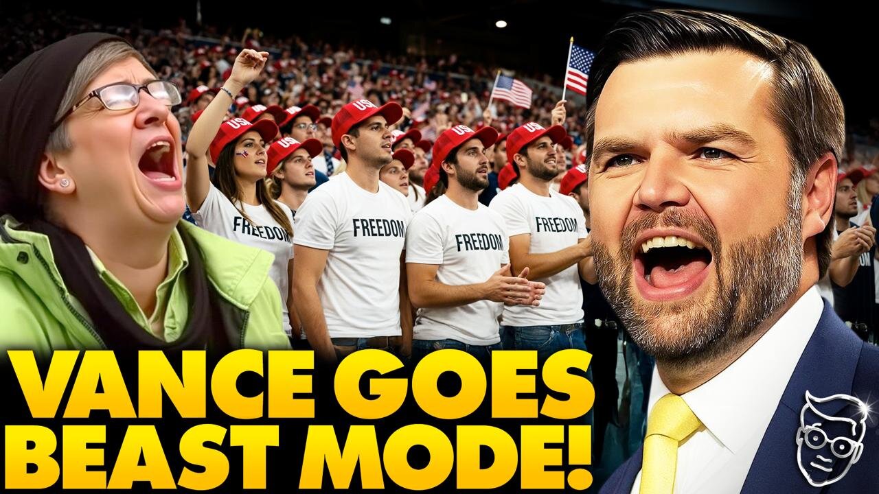 JD Vance Gives FLAMETHROWER Speech to ROARING Stadium After Trumps Massive 2028 Announcement: 48?