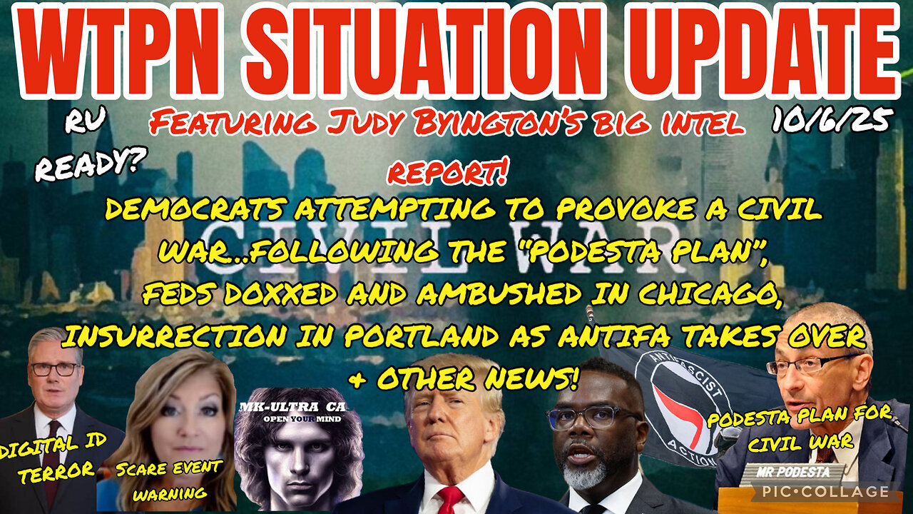 WTPN ~ Judy Byington ~ Situation Update ~ 10-6-25 ~ Trump Return ~ Restored Republic via a GCR