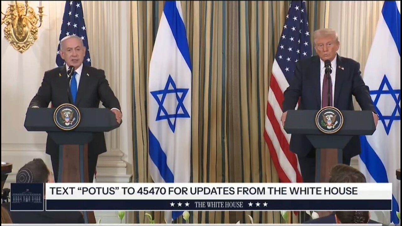 Netanyahu: Israel Accepts Trumps Plan To End War In Gaza